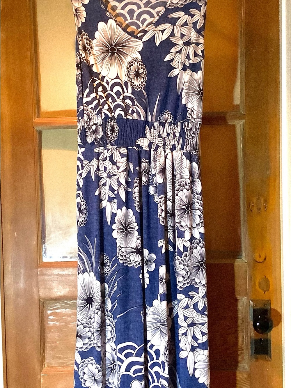 Hawaiian Print Dress